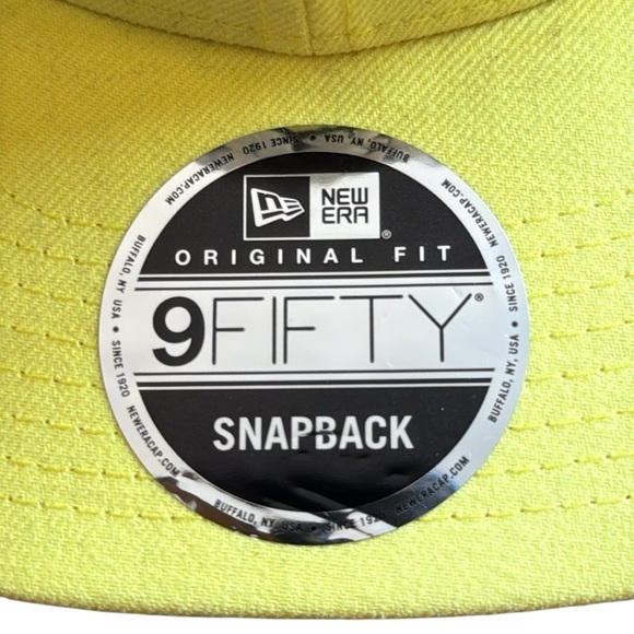 New York Yankees Snapback Hat Original Fit Yellow Floral Peace New Era 9Fifty - Picture 6 of 13